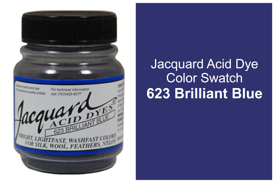 Jacquard Acid  dye 623 Brilliant blue